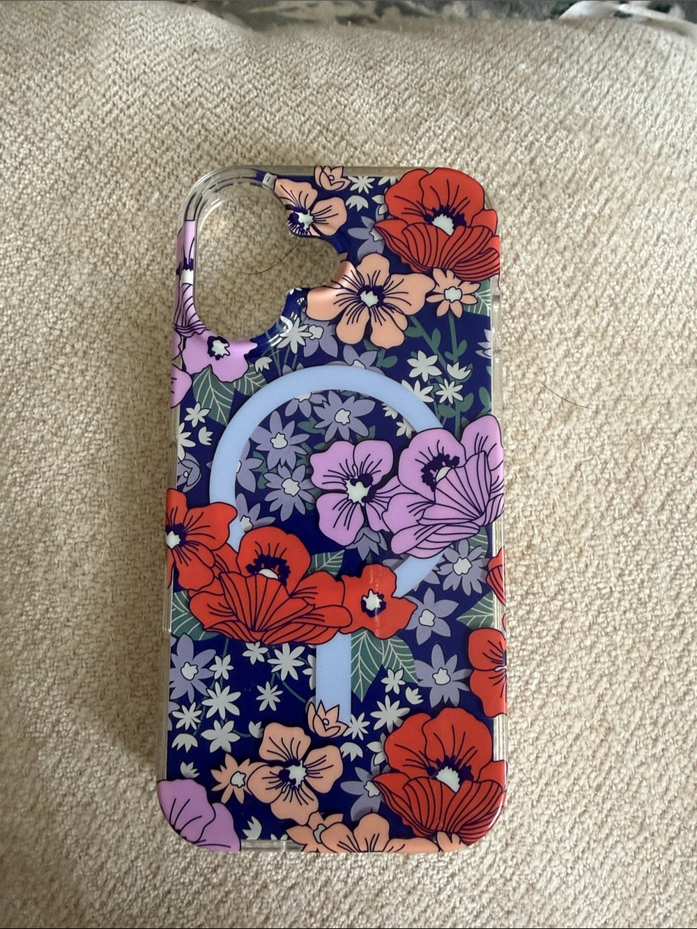 Heyday Protective iPhone 17 Case in Poppy